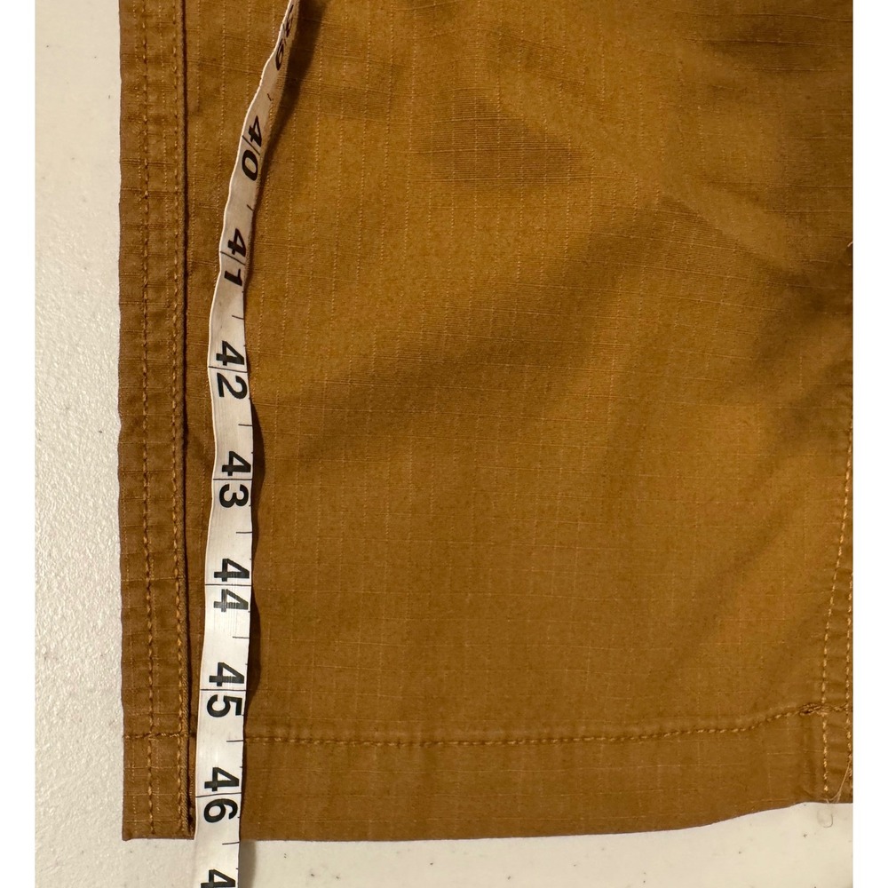 Mutual Weave Cargo Pants Men 36x34 Brown Relaxed Taper Ripstop Cotton UtilityNEW - Picture 10 of 10